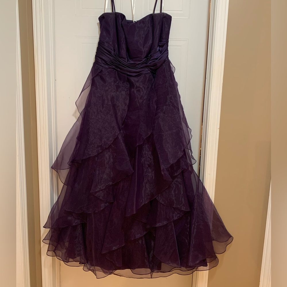 David’s Bridal Bridesmaid/Prom Dress - Size 14/16 *altered*